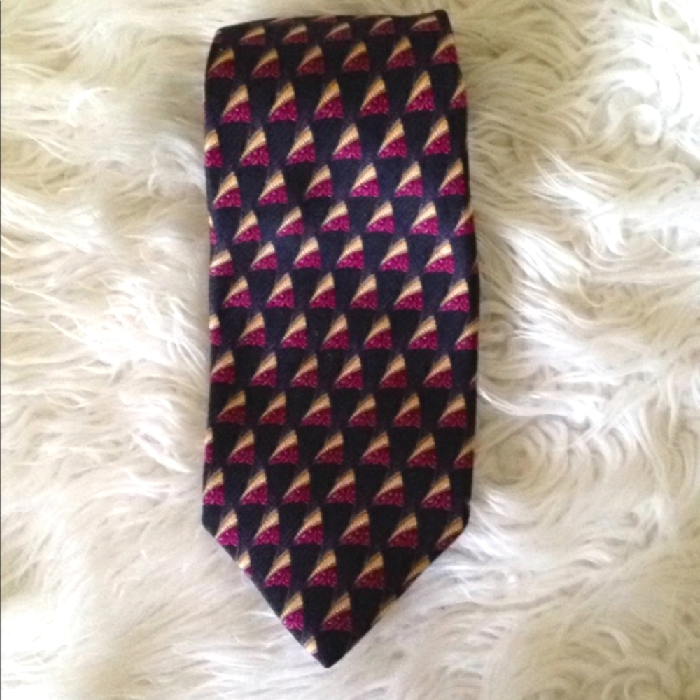 Valentino cravatte hand made silk tie